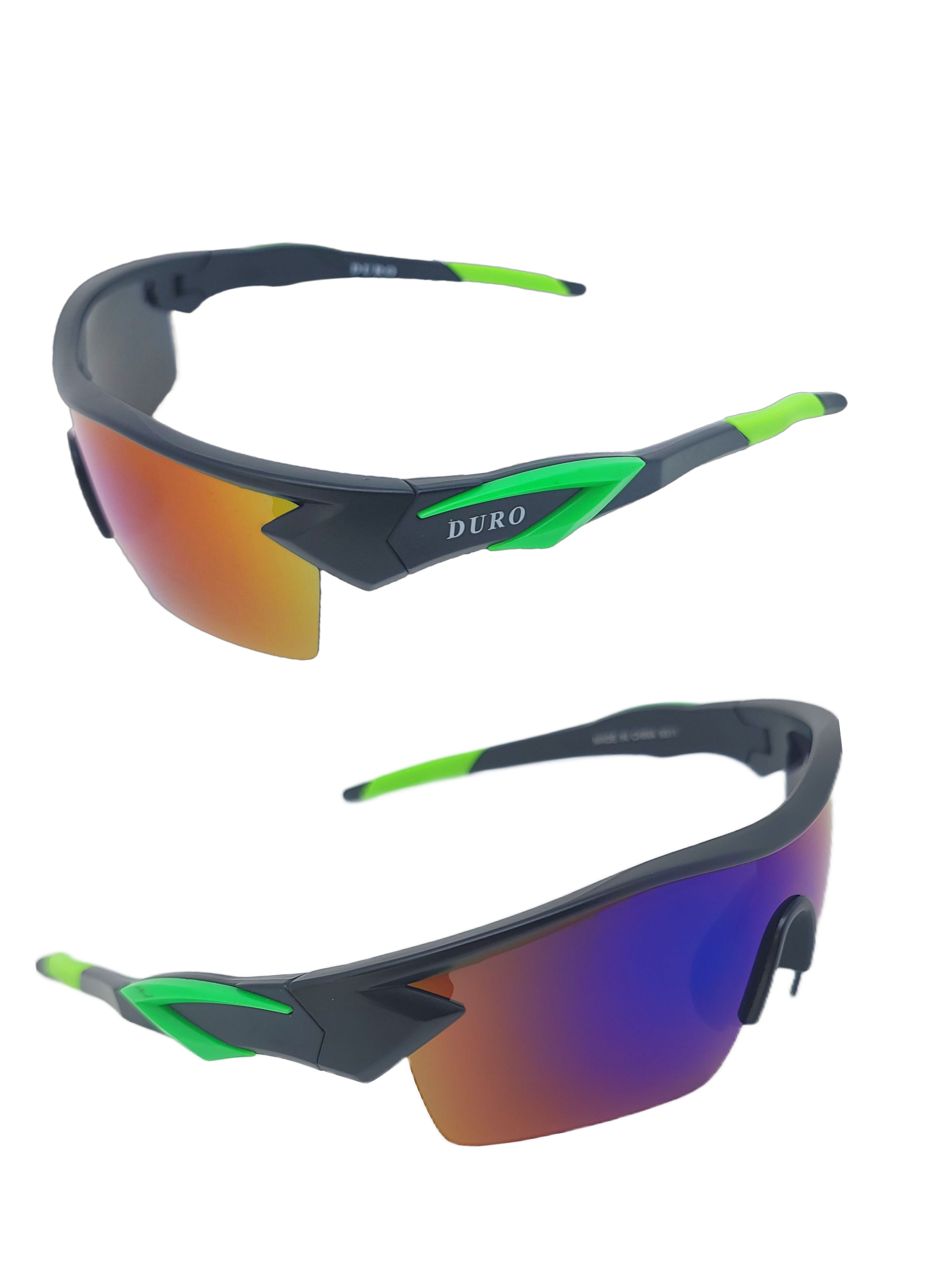 Durhf Sports Sunglasses, Bike Glasses, Sports Glasses With Uv400 5 Interchangeable Lenses